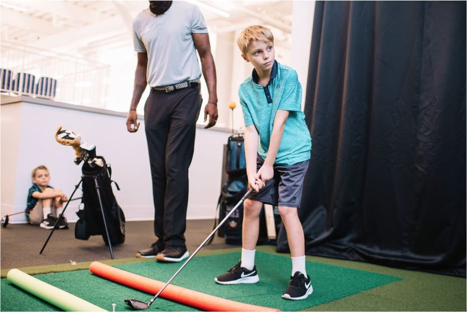 Golf Camp Simulator Practice